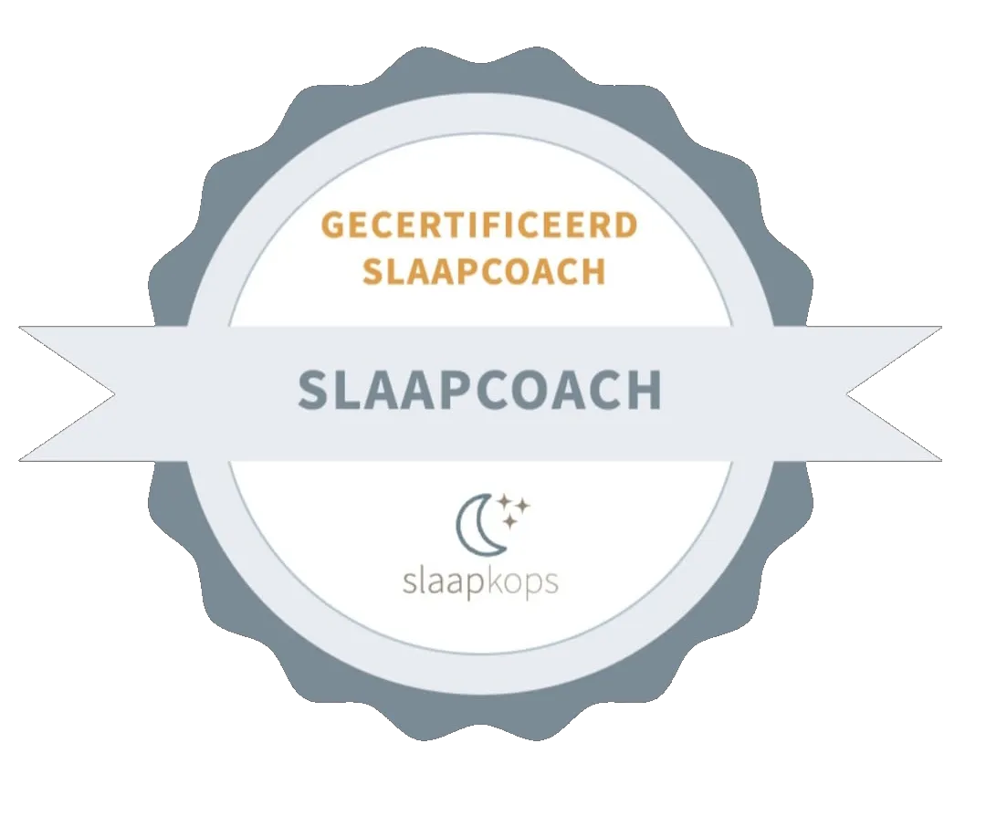 Certificaat gecertificeerd slaapcoach, opleiding gevolgd bij Slaapkops